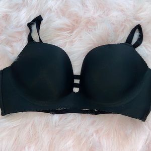 Black Seamless Bra